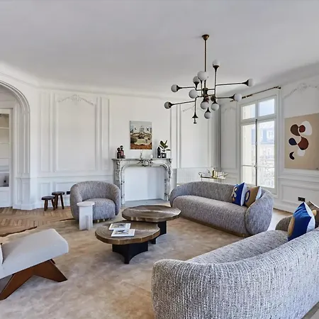 Appartamento Luxueux Familial 5 Bd, Parc Monceau *